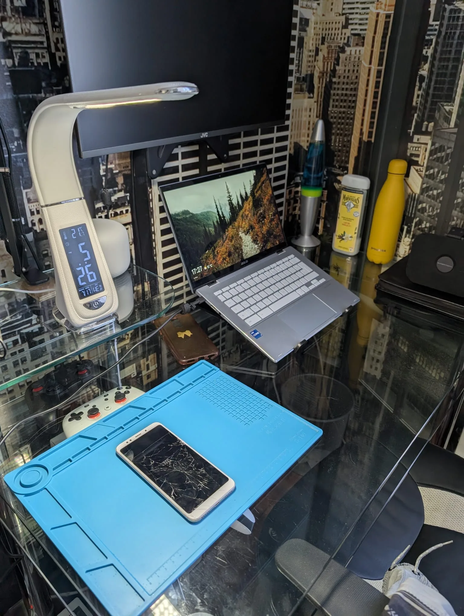 Diagnostic microscope carte mère